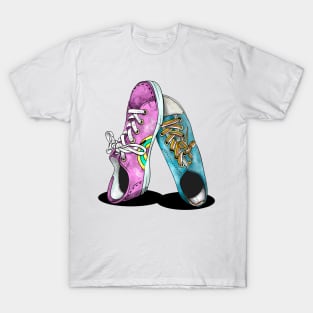 Canvas Sneakers T-Shirt